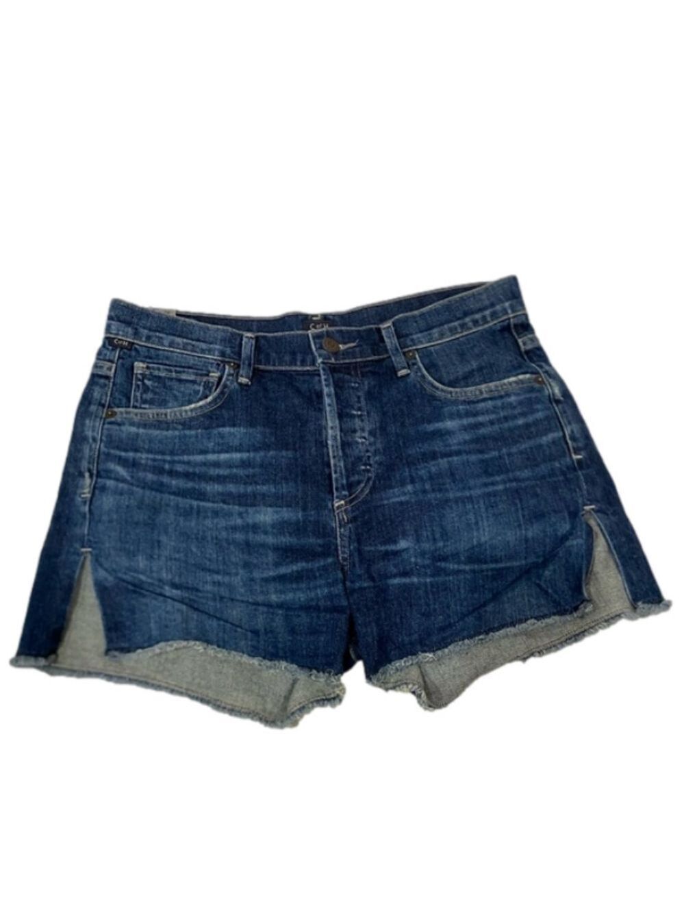 Citizens of Humanity Annabel Cutoff Button Fly Mid-Rise Jean Shorts Size 25